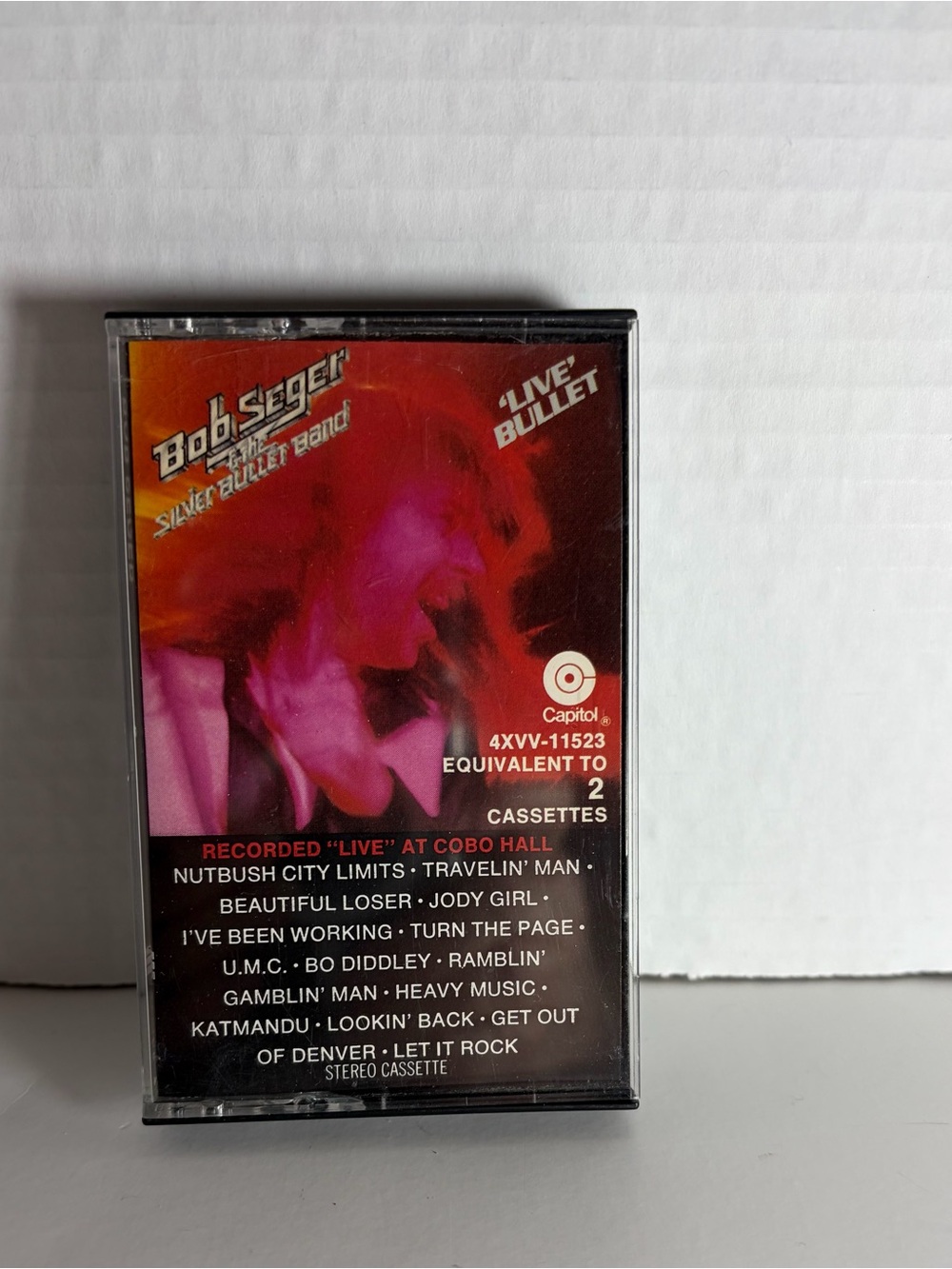 Bob Seger Live Bullet Cassette Tape
